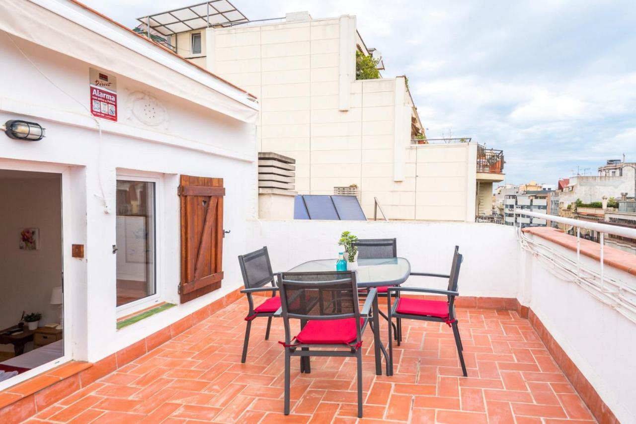Cozy Studio With Amazing Terrace Near Plaza Espana برشلونة المظهر الخارجي الصورة